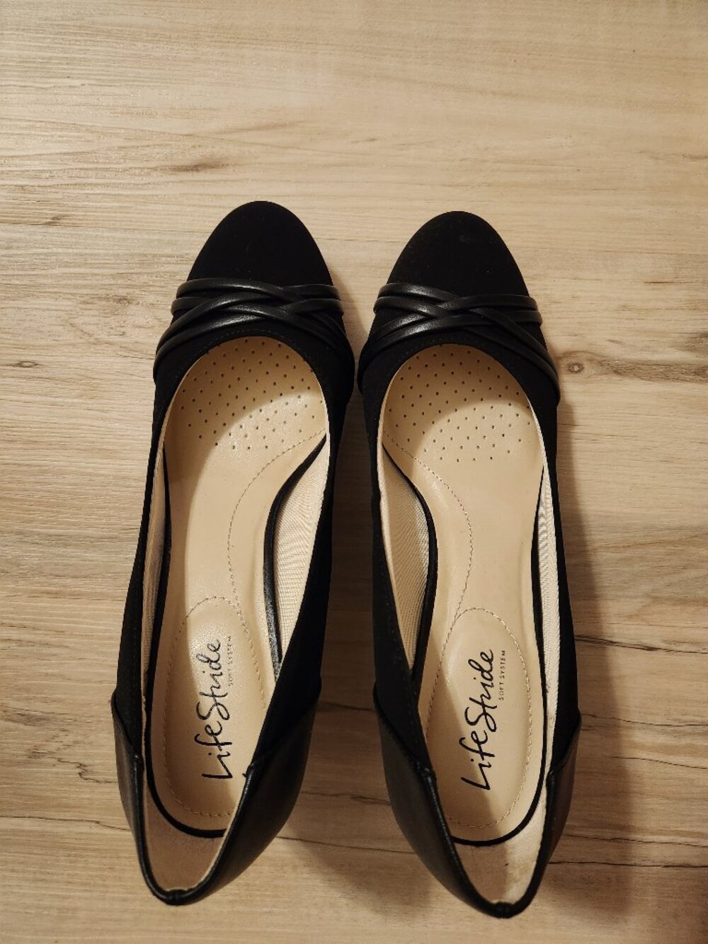 Black heels